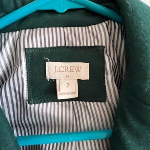 J. Crew Forest Green blazer